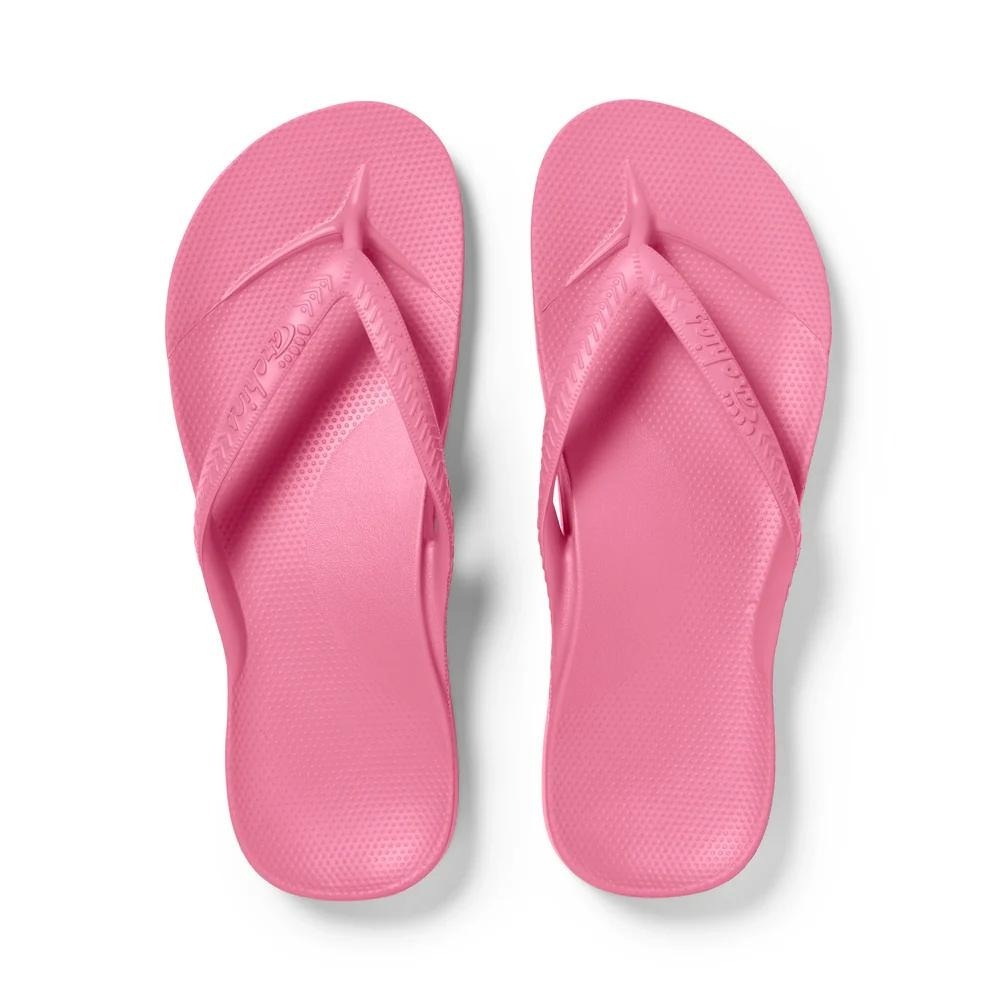 Archies Arch Support Flip Flops Pink Mens 11 Womens 12 New With Tags
